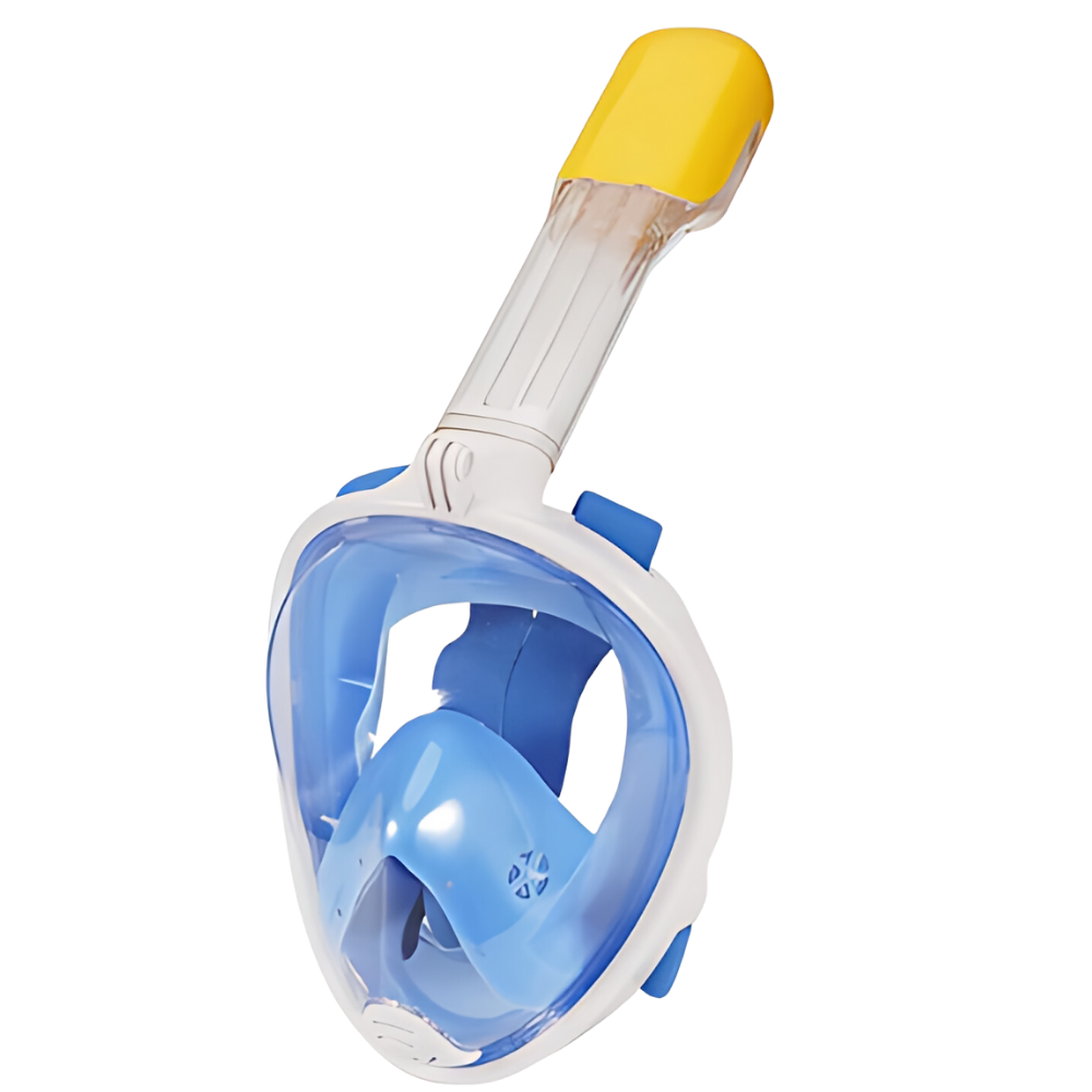 Máscara de snorkel con visión panorámica de 180°
-Azul/NiñosAzul/AdolescenteAzul/Adultos - Ozerty