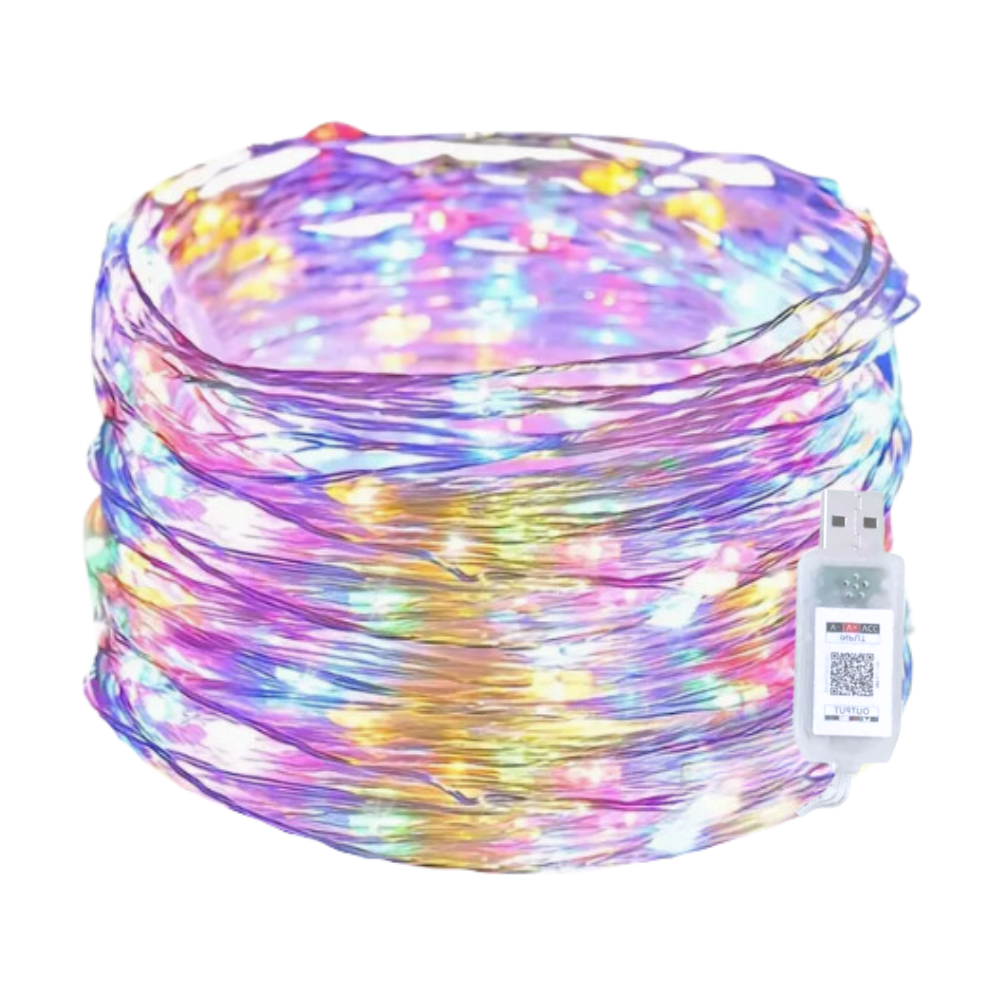 Luces LED con sincronización musical -15m - Ozerty