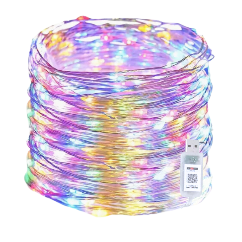 Luces LED con sincronización musical -20m - Ozerty