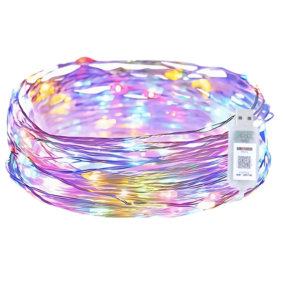 Luces LED con sincronización musical -5m - Ozerty