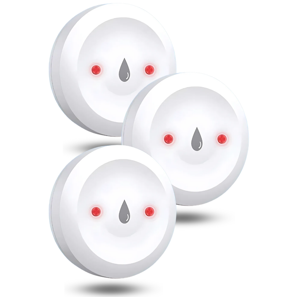 Sensor inalámbrico antigoteo -Paquete de 3 sensores - Ozerty