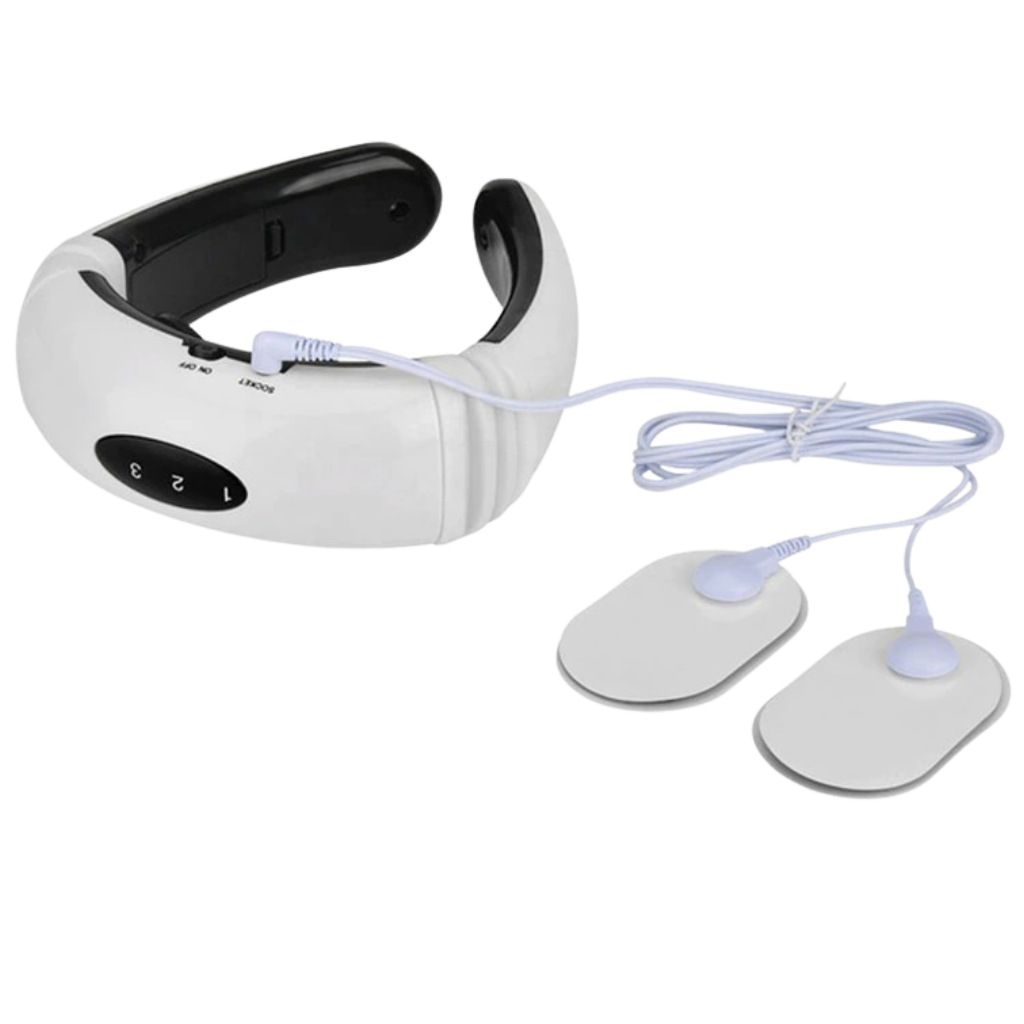 Masajeador cervical de tracción circular con calefacción por infrarrojos