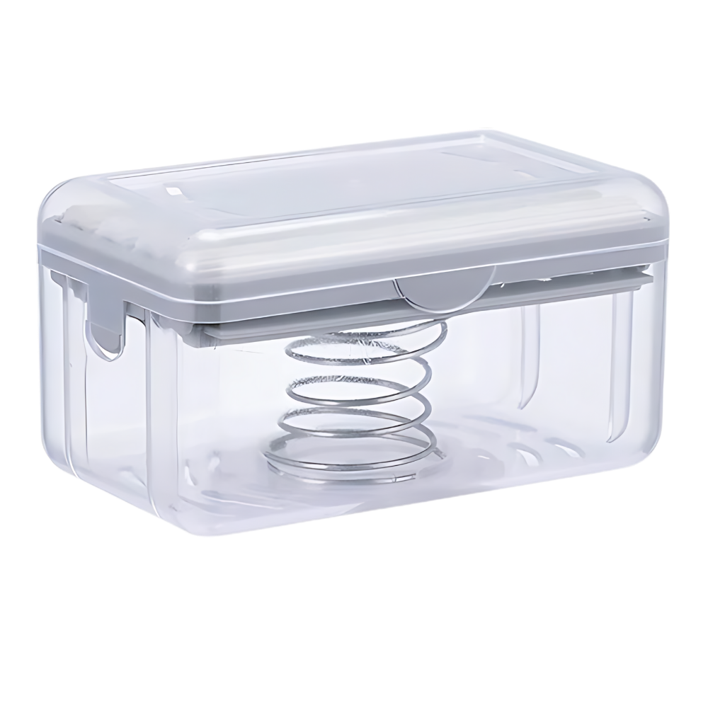 Dispensador de jabón 2 en 1
-Gris - Ozerty