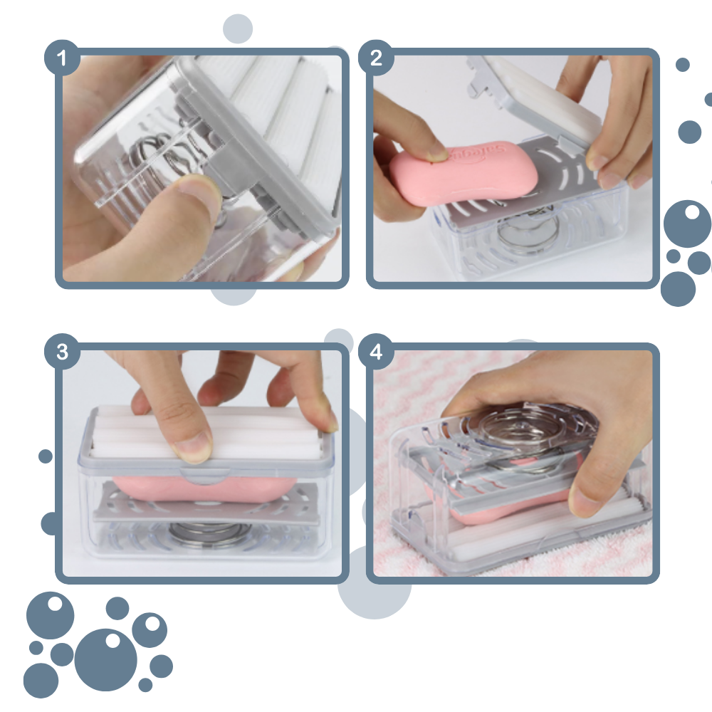 Dispensador de jabón 2 en 1
- Ozerty