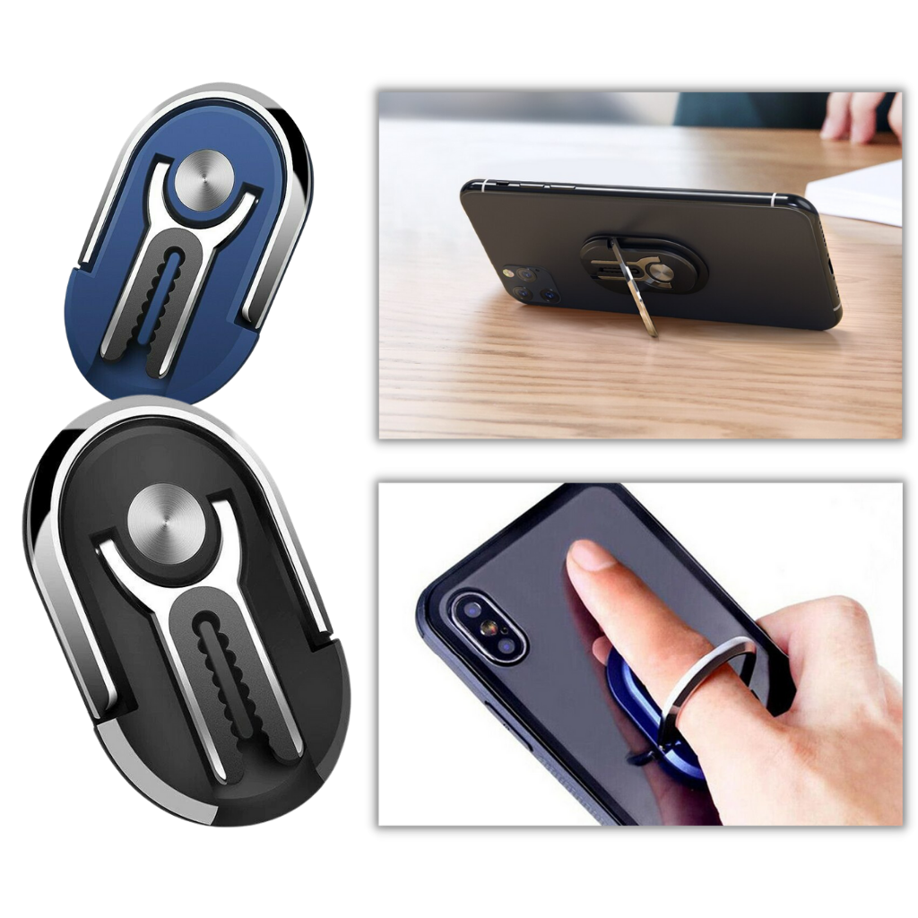 Soporte de anillo para teléfono móvil 2 en 1 - Ozerty, Colgante porta anillos minimalista
- Ozerty