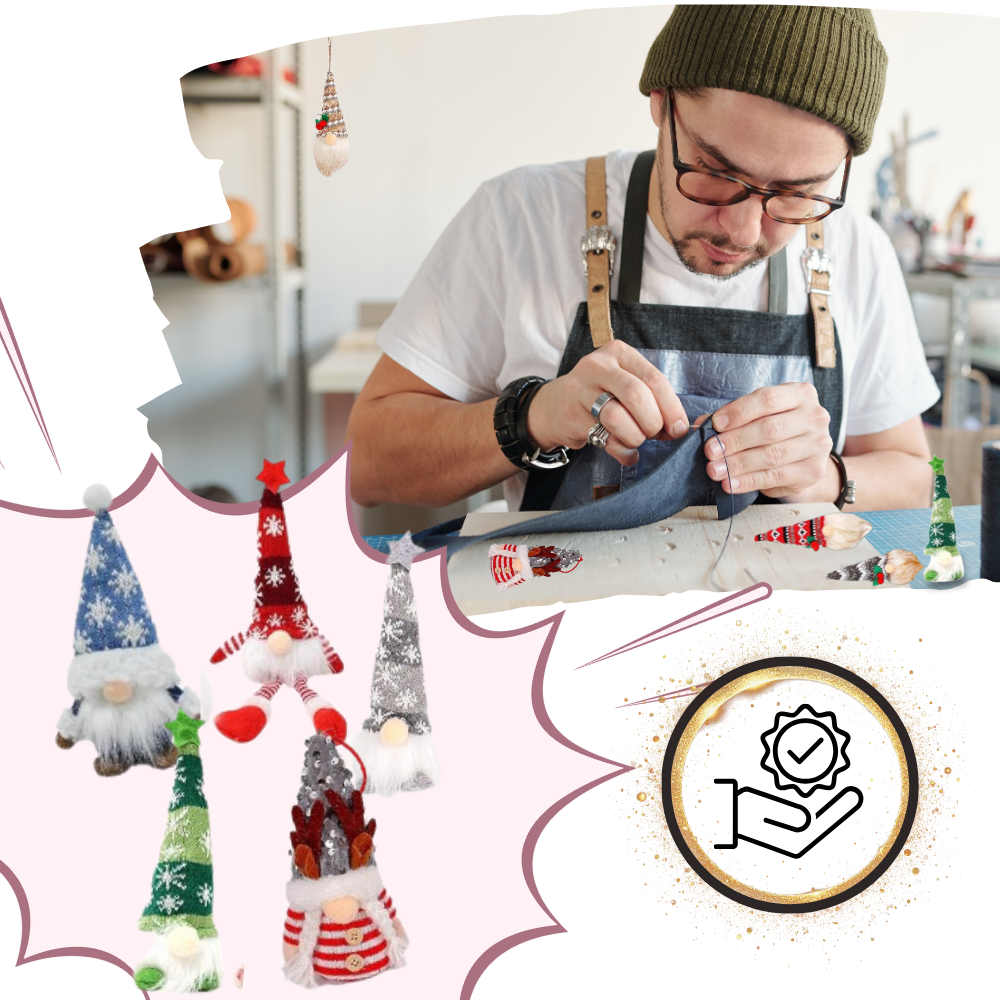 Calendario de Adviento de gnomos con 31 días - Ozerty