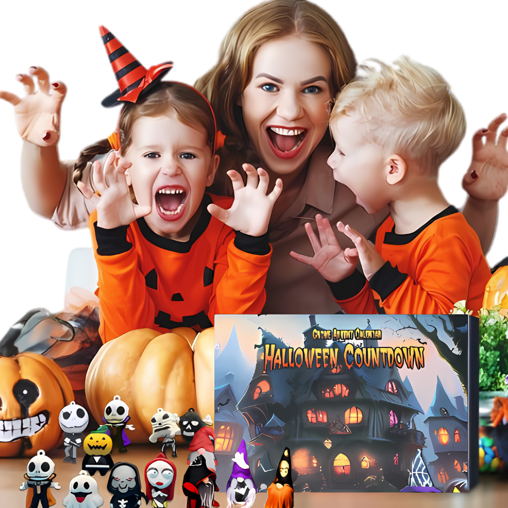 Calendario de adviento de Halloween con 31 días de cuenta atrás - Ozerty