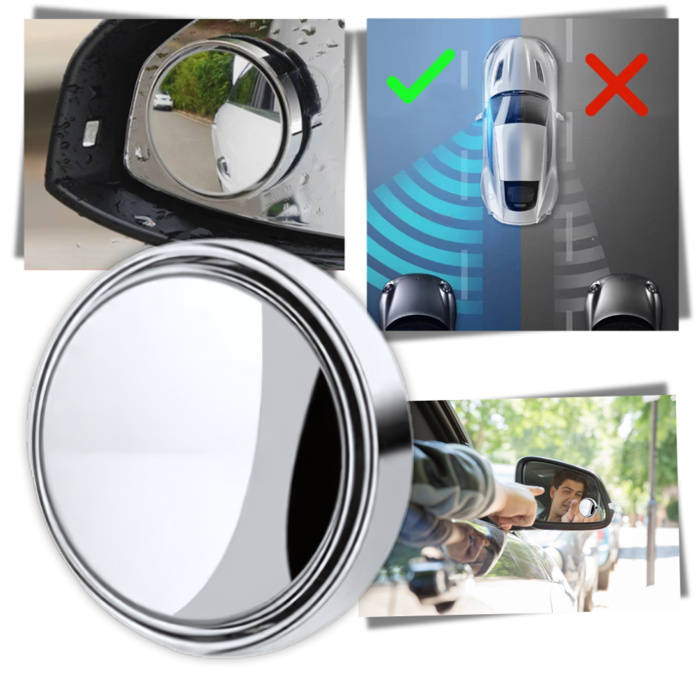 Espejo retrovisor 360º para puntos ciegos - Ozerty