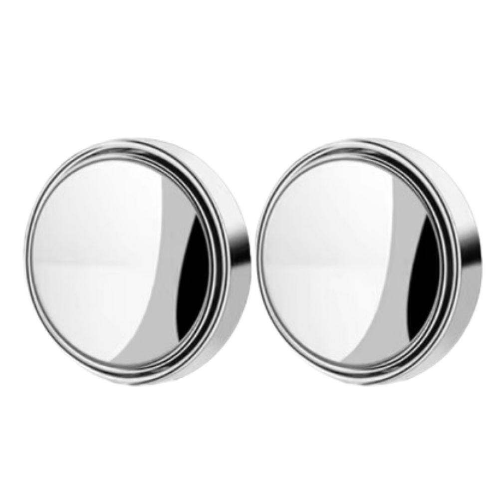 Espejo retrovisor 360º para puntos ciegos -Plata - Ozerty