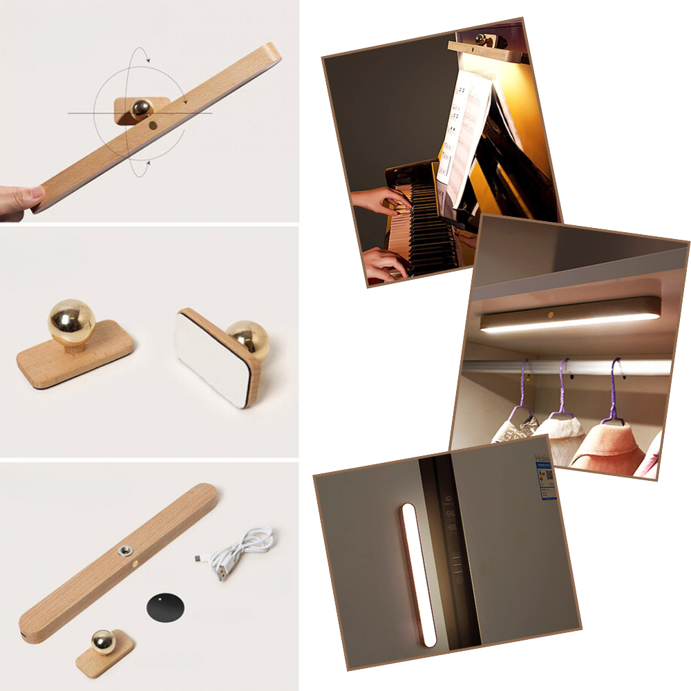 Barra de luz con 3 niveles regulables para tocadores - Ozerty