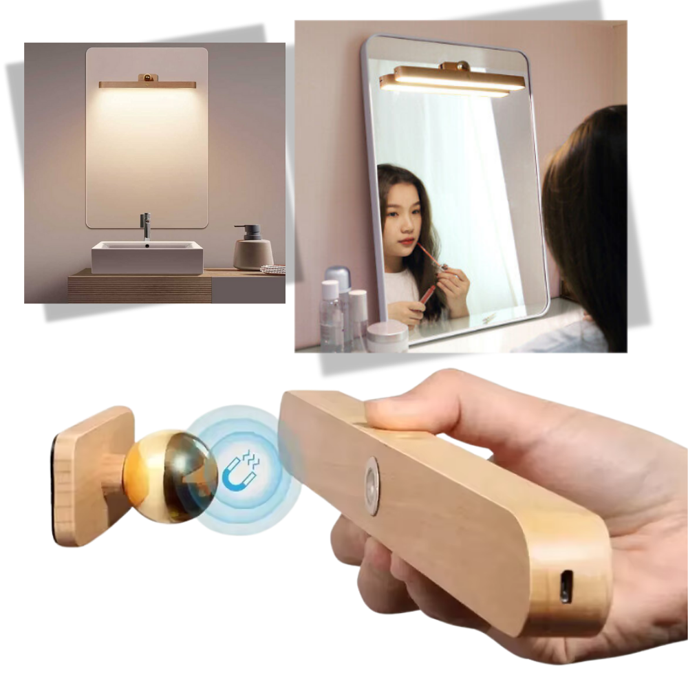 Barra de luz con 3 niveles regulables para tocadores - Ozerty