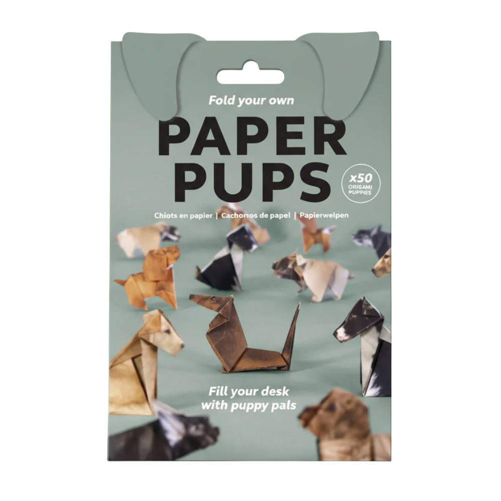Papel para origami 3D para mascotas -Perro - Ozerty