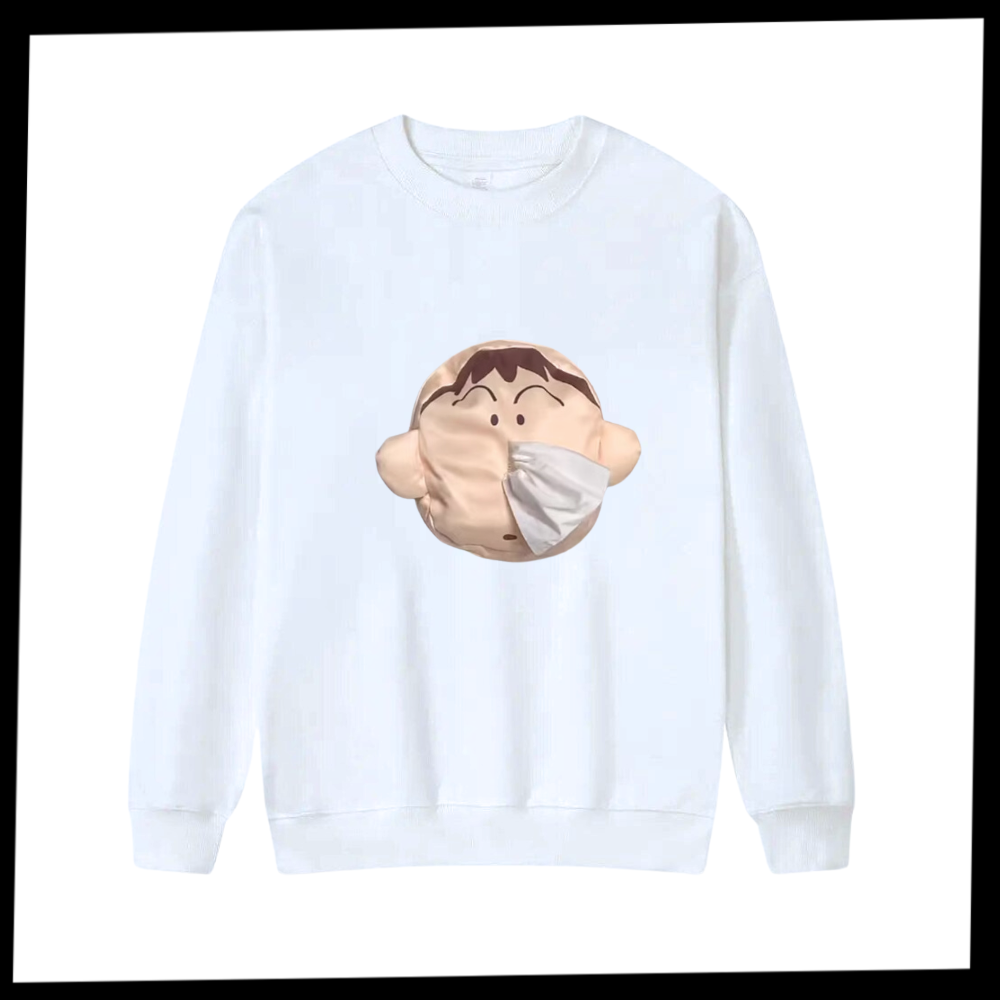 Camiseta de Shin Chan con bolsillo 3D - Ozerty