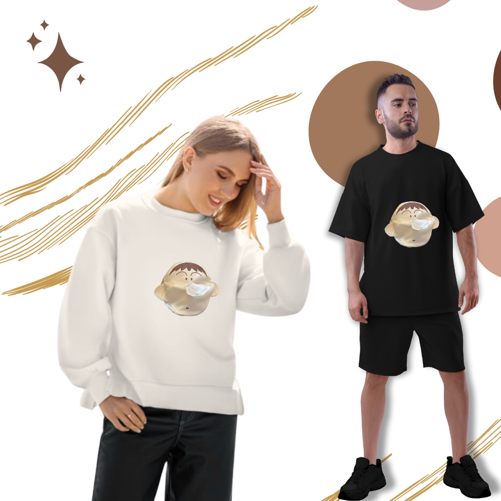 Camiseta de Shin Chan con bolsillo 3D - Ozerty