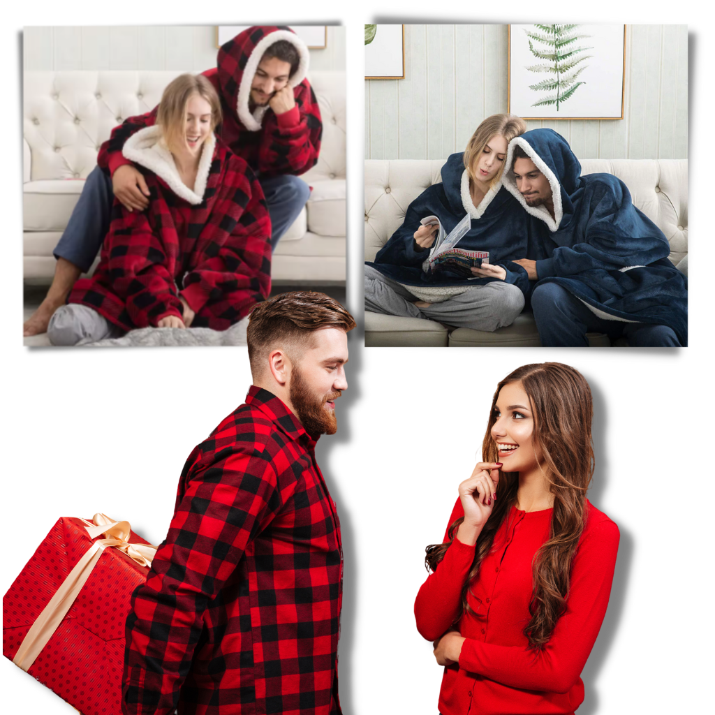 Sudadera de manta gigante