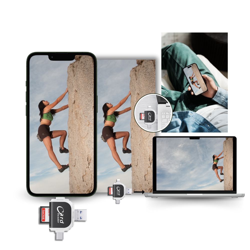 Adaptador universal de tarjetas SD
- Ozerty