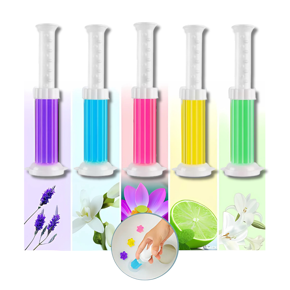 Sello de gel anti olores para inodoros - Ozerty