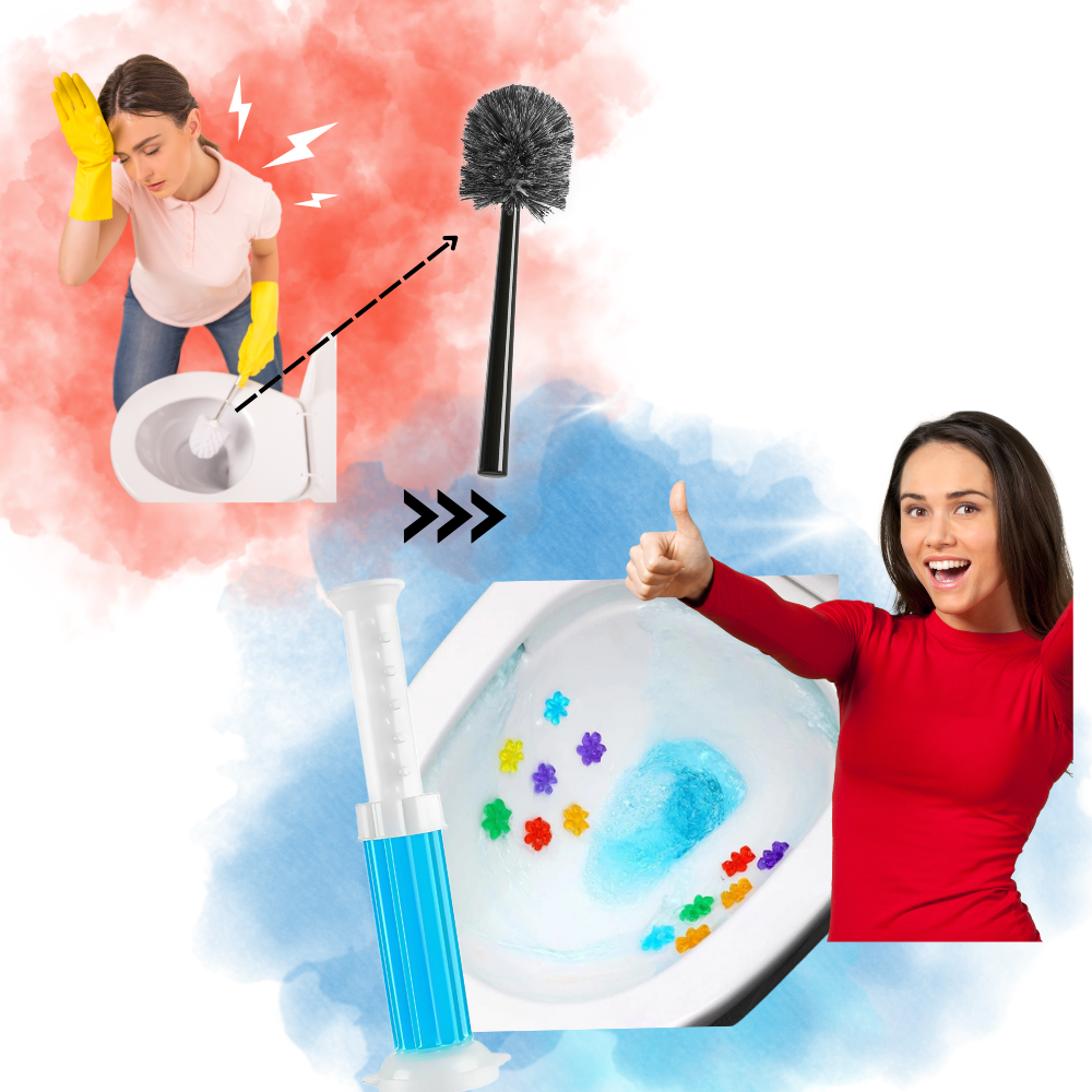 Sello de gel anti olores para inodoros - Ozerty