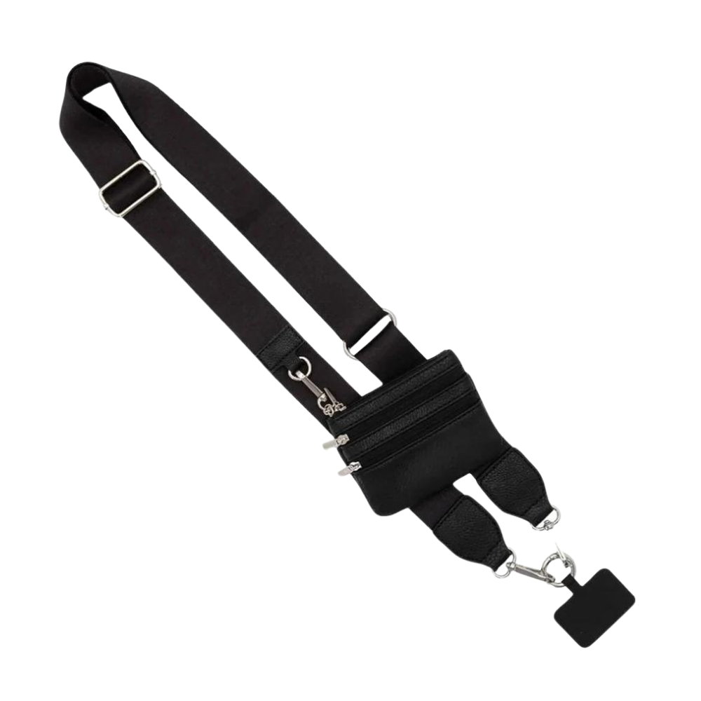 Correa ajustable para el teléfono -Negro - Ozerty