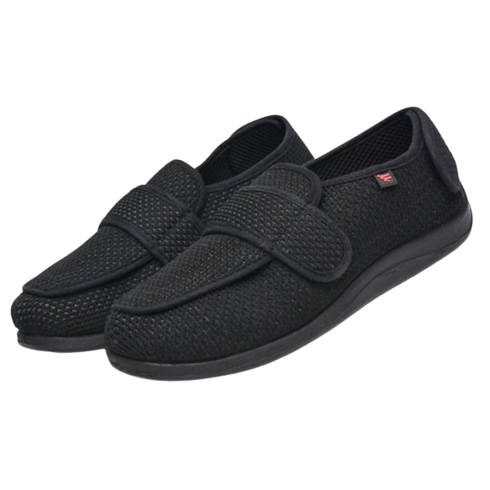 Zapatillas ortopédicas ajustables para diabéticos
-Negro/EU35/UK2.5/US3.5Negro/EU36/UK3.5/US4.5Negro/EU37/UK4/US5Negro/EU38/UK5/US6Negro/EU39/UK6/US7Negro/EU40/UK7/US8Negro/EU41/UK7.5/US8.5Negro/EU42/UK8/US9Negro/EU43/UK9/US10Negro/EU44/UK9.5/US10.5Negro/EU45/UK10.5/US11.5 - Ozerty