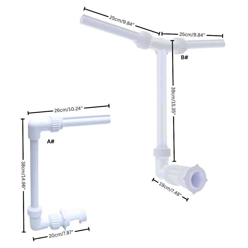 Dispositivo efecto cascada para piscinas - Ozerty