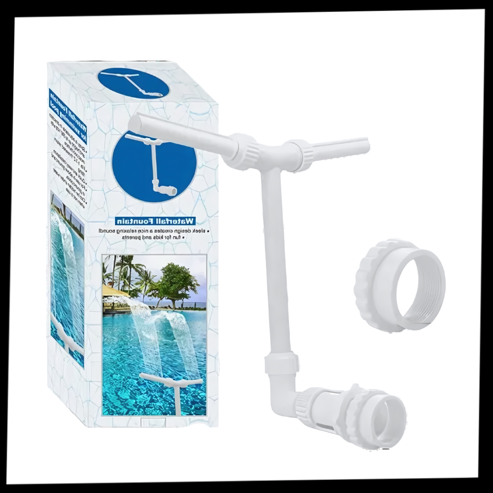 Dispositivo efecto cascada para piscinas - Ozerty
