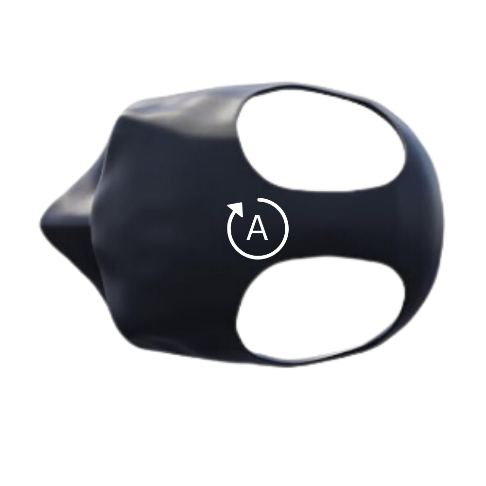 Máscara de Batman para gatos - Ozerty