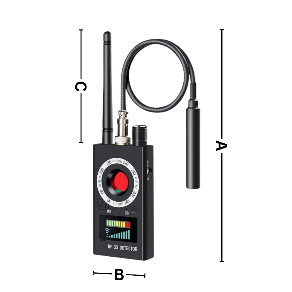 Detector de dispositivos ocultos de frecuencia avanzada
- Ozerty