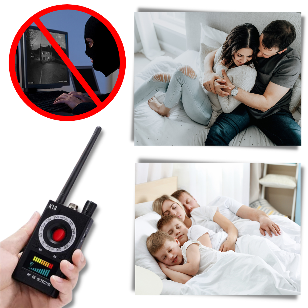 Detector de dispositivos ocultos de frecuencia avanzada
- Ozerty