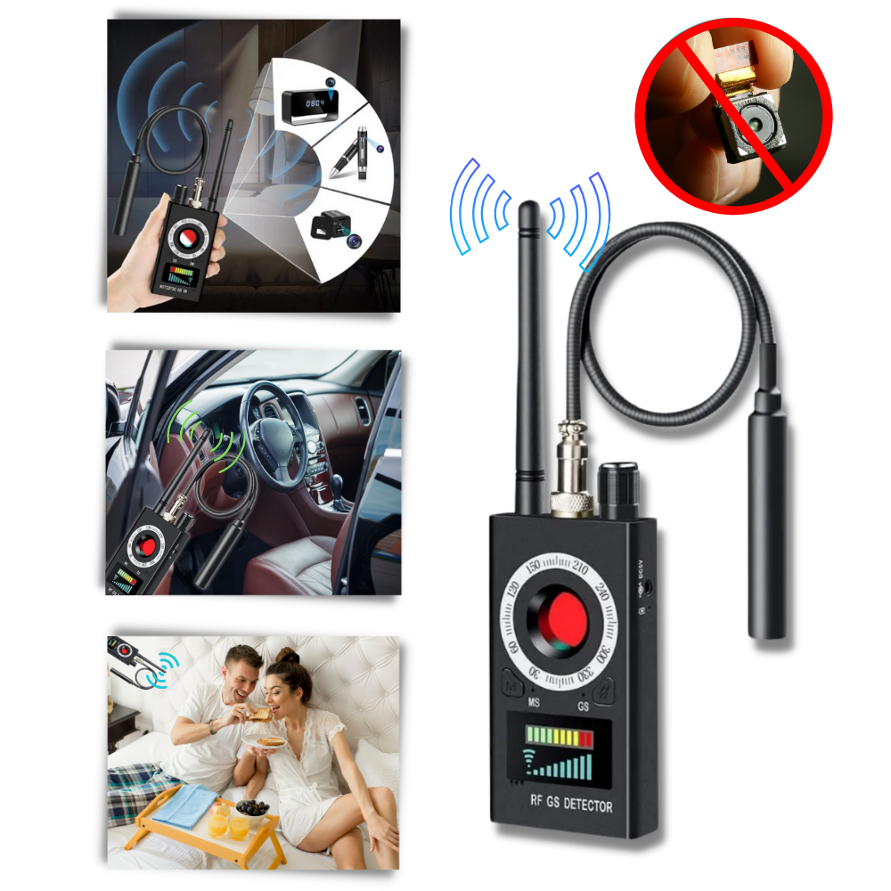 Detector de dispositivos ocultos de frecuencia avanzada
- Ozerty