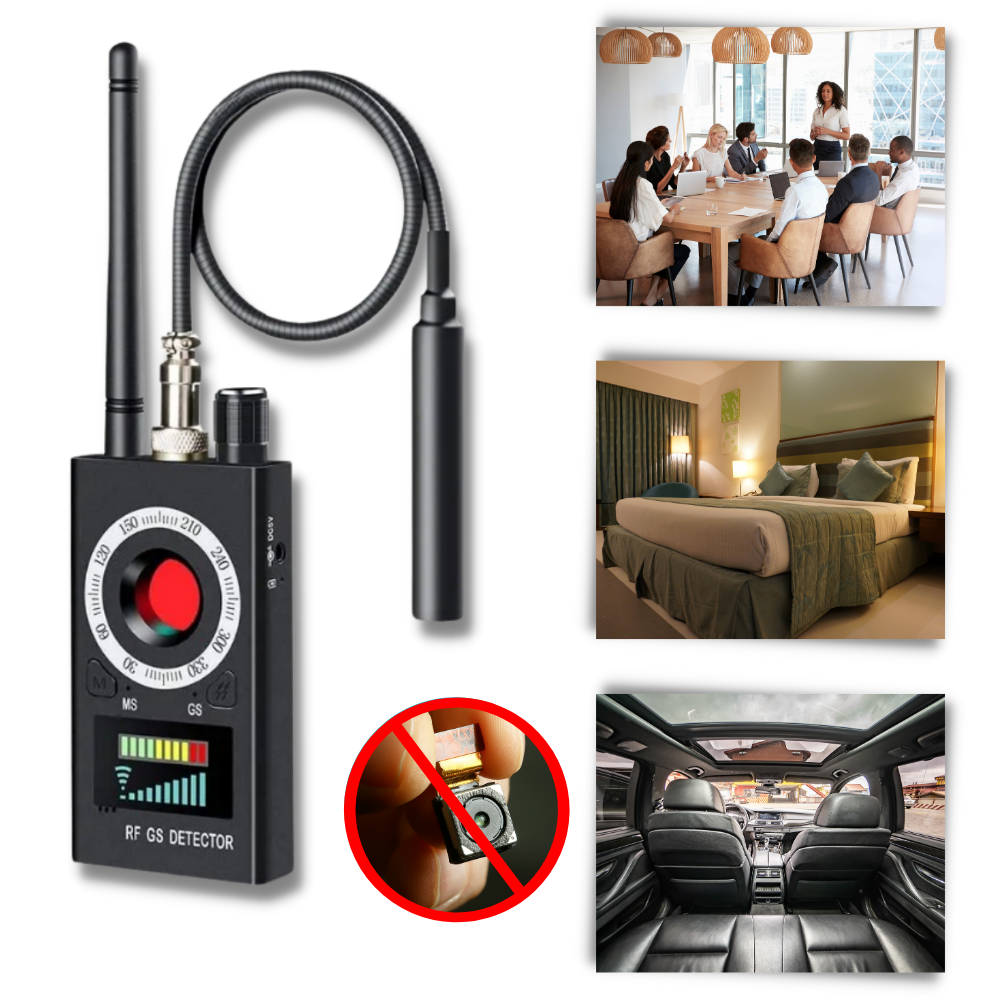 Detector de dispositivos ocultos de frecuencia avanzada
- Ozerty