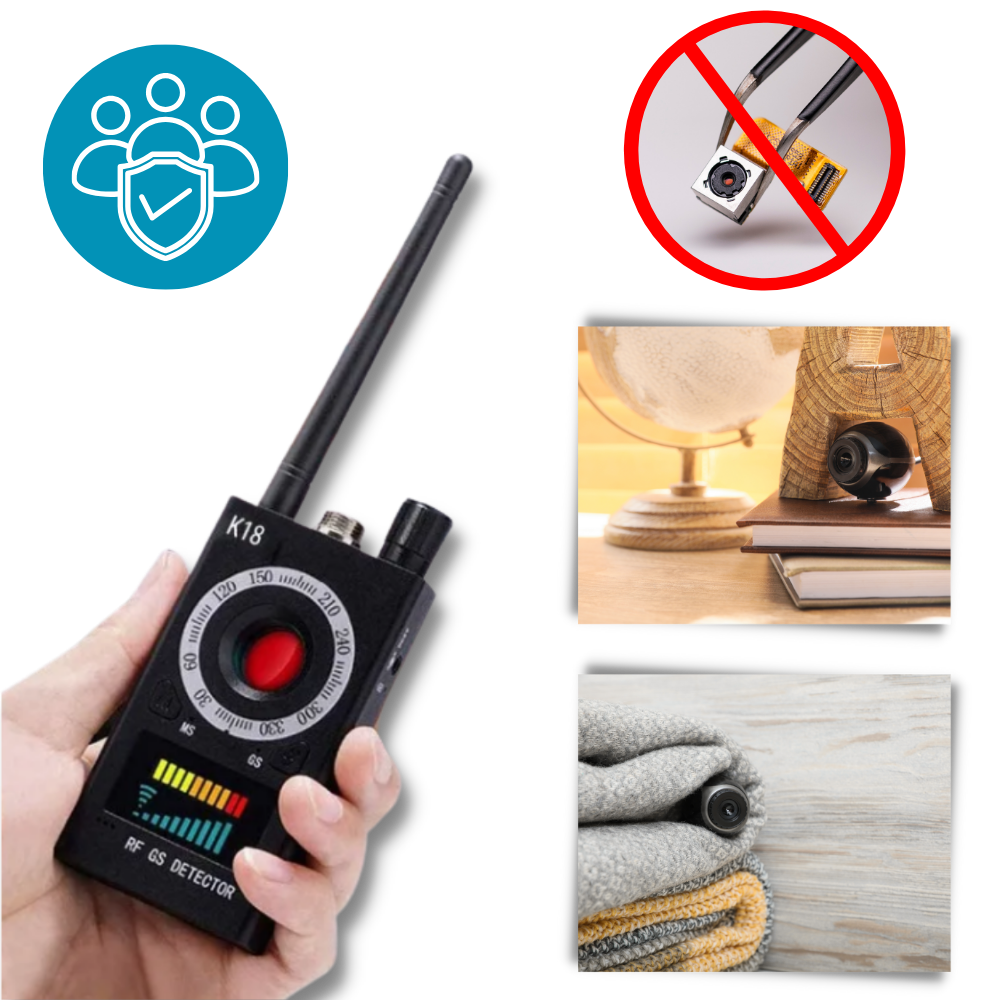 Detector de dispositivos ocultos de frecuencia avanzada
- Ozerty