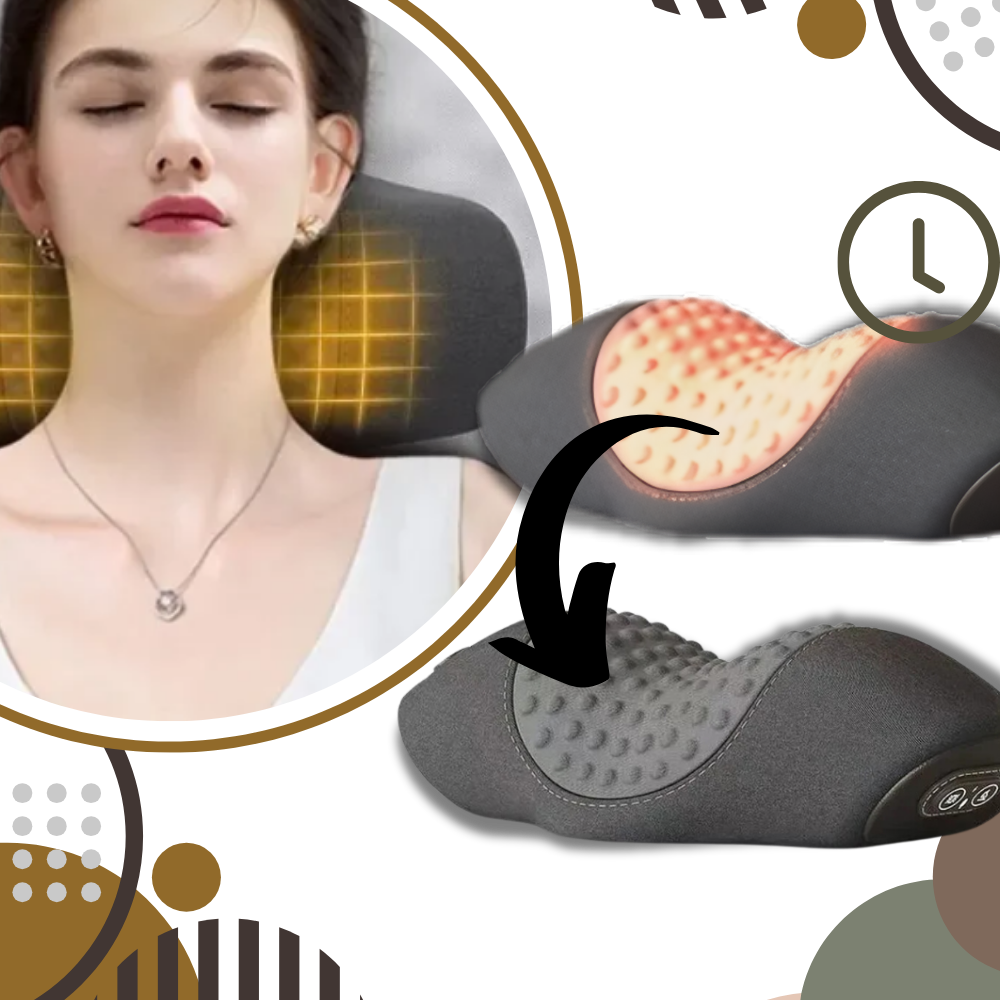 Almohada con calor para el dolor cervical
- Ozerty