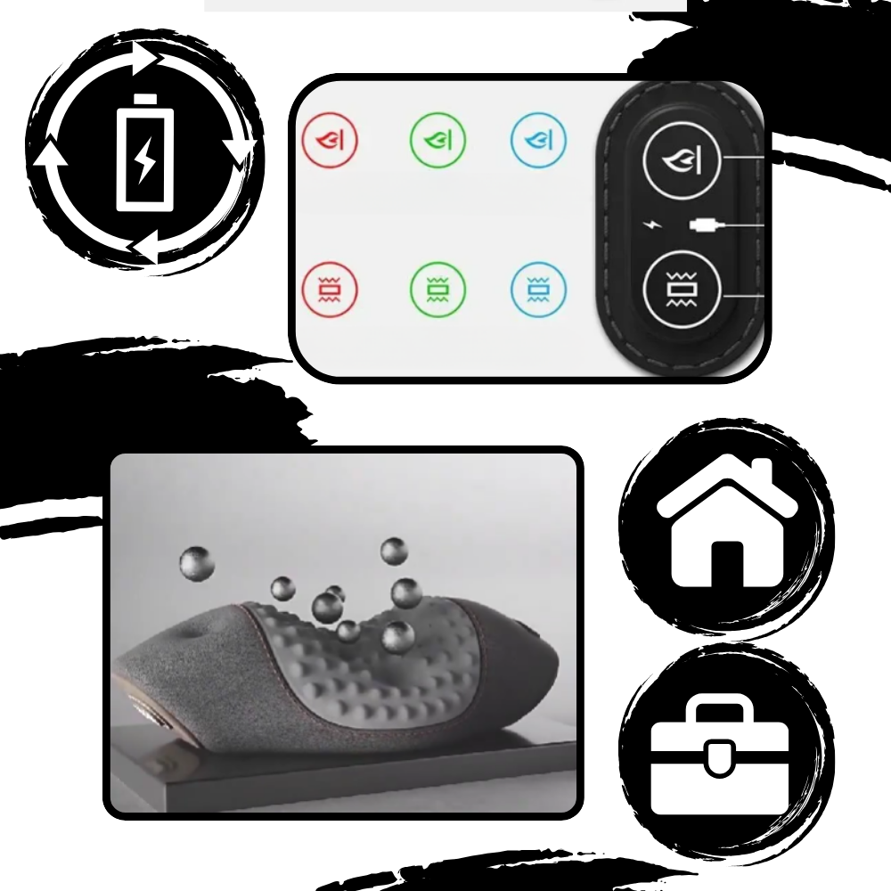 Almohada con calor para el dolor cervical
- Ozerty