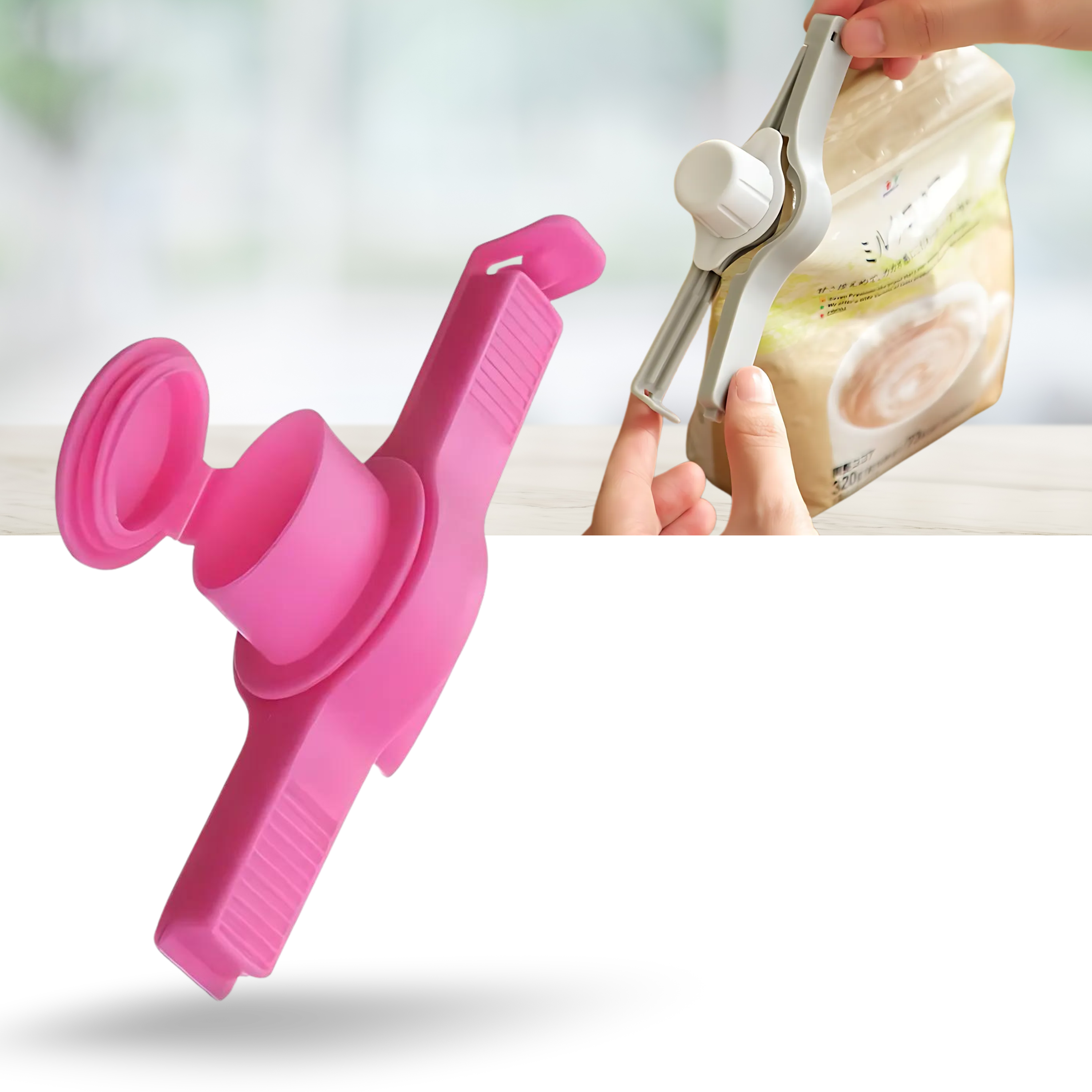 Pinzas herméticas para bolsas de snacks - Ozerty