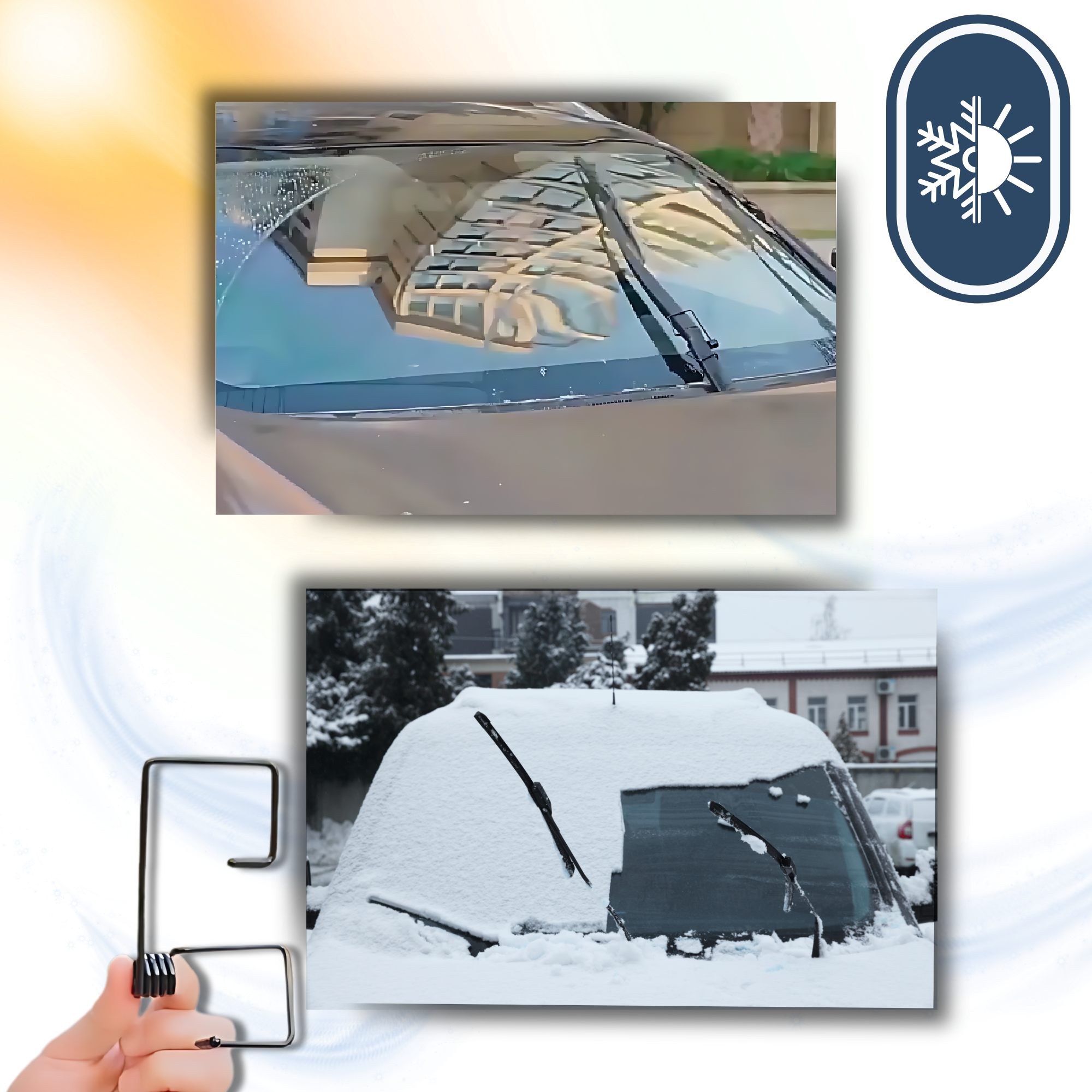 Brazo limpiaparabrisas para visibilidad en todo momento
- Ozerty