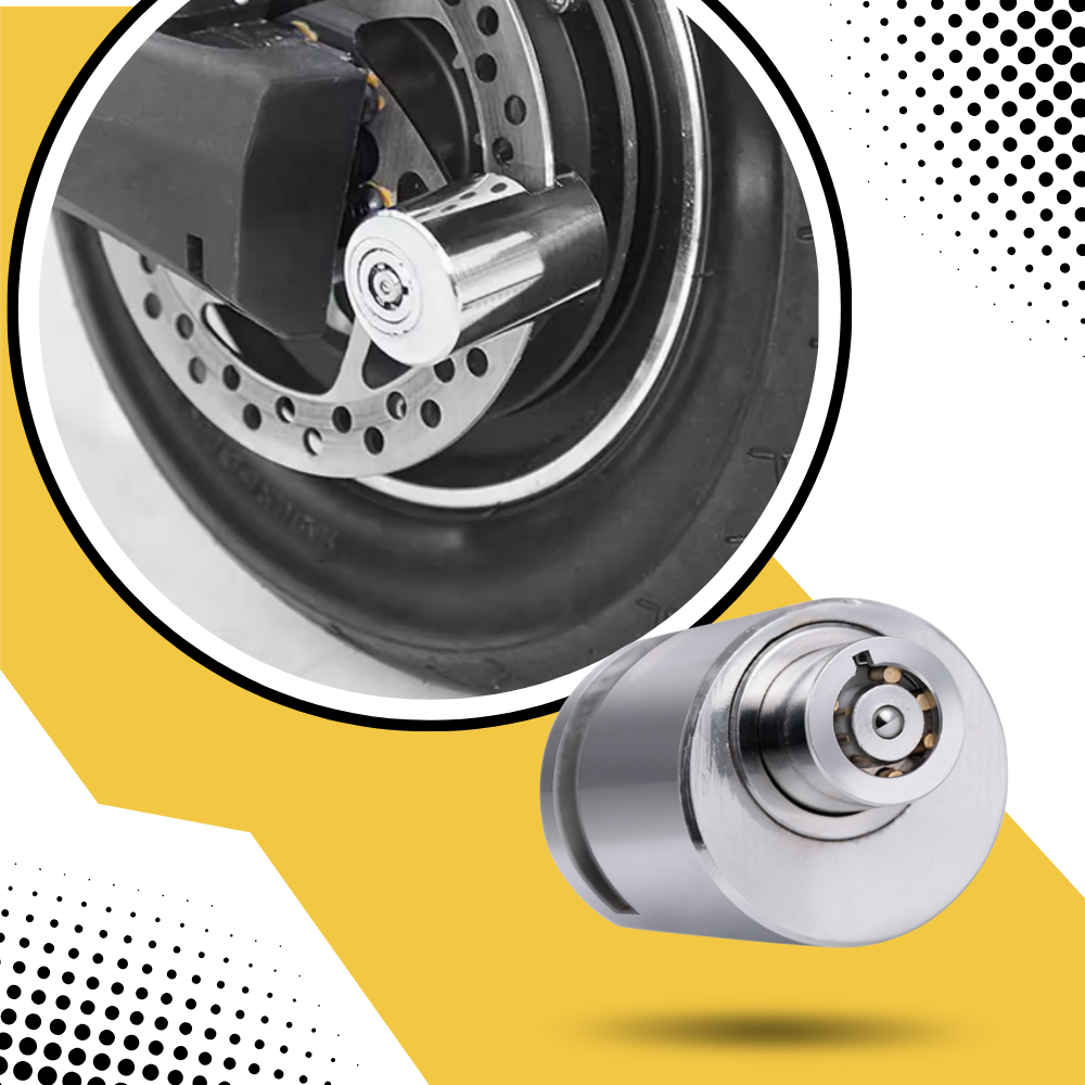 Candado antirrobo de aluminio para bicicleta - Ozerty