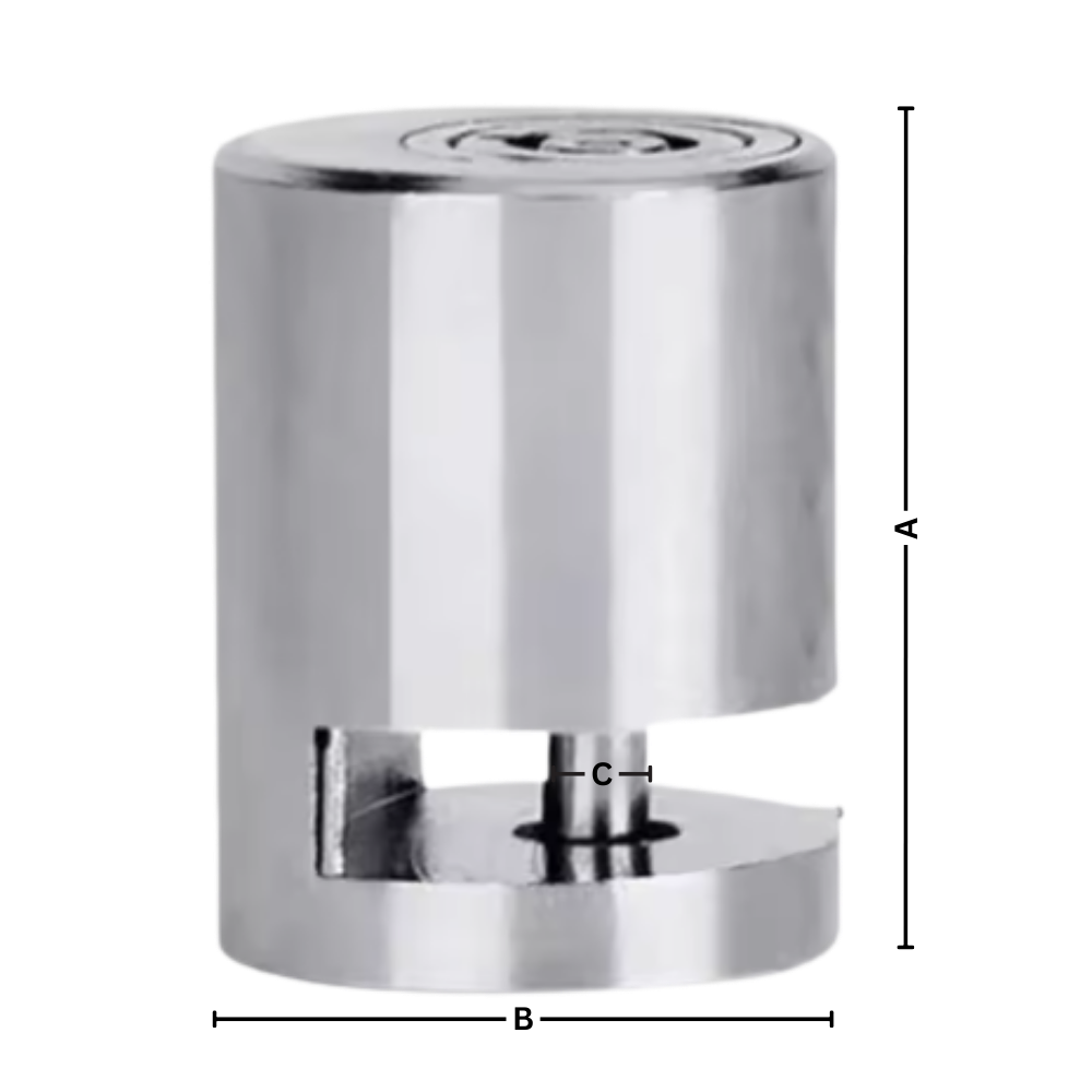 Candado antirrobo de aluminio para bicicleta - Ozerty