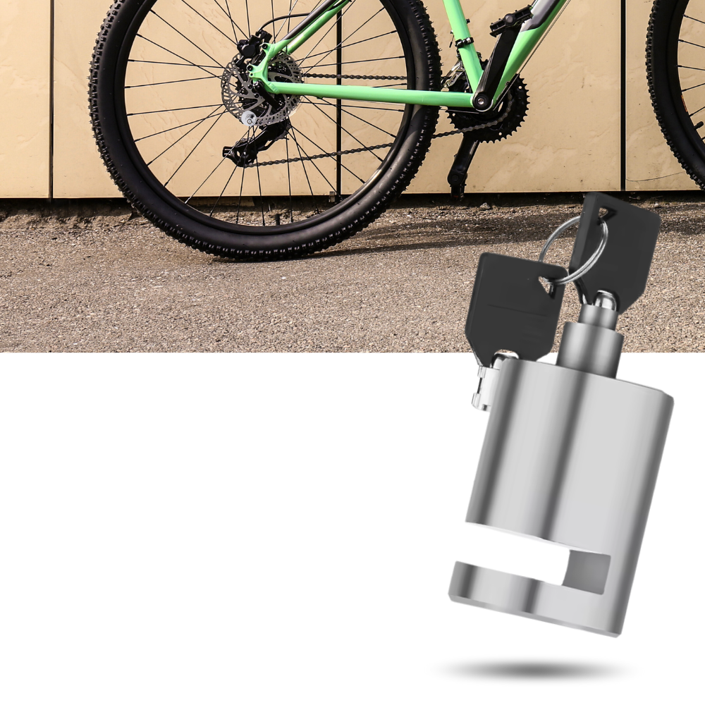 Candado antirrobo de aluminio para bicicleta - Ozerty
