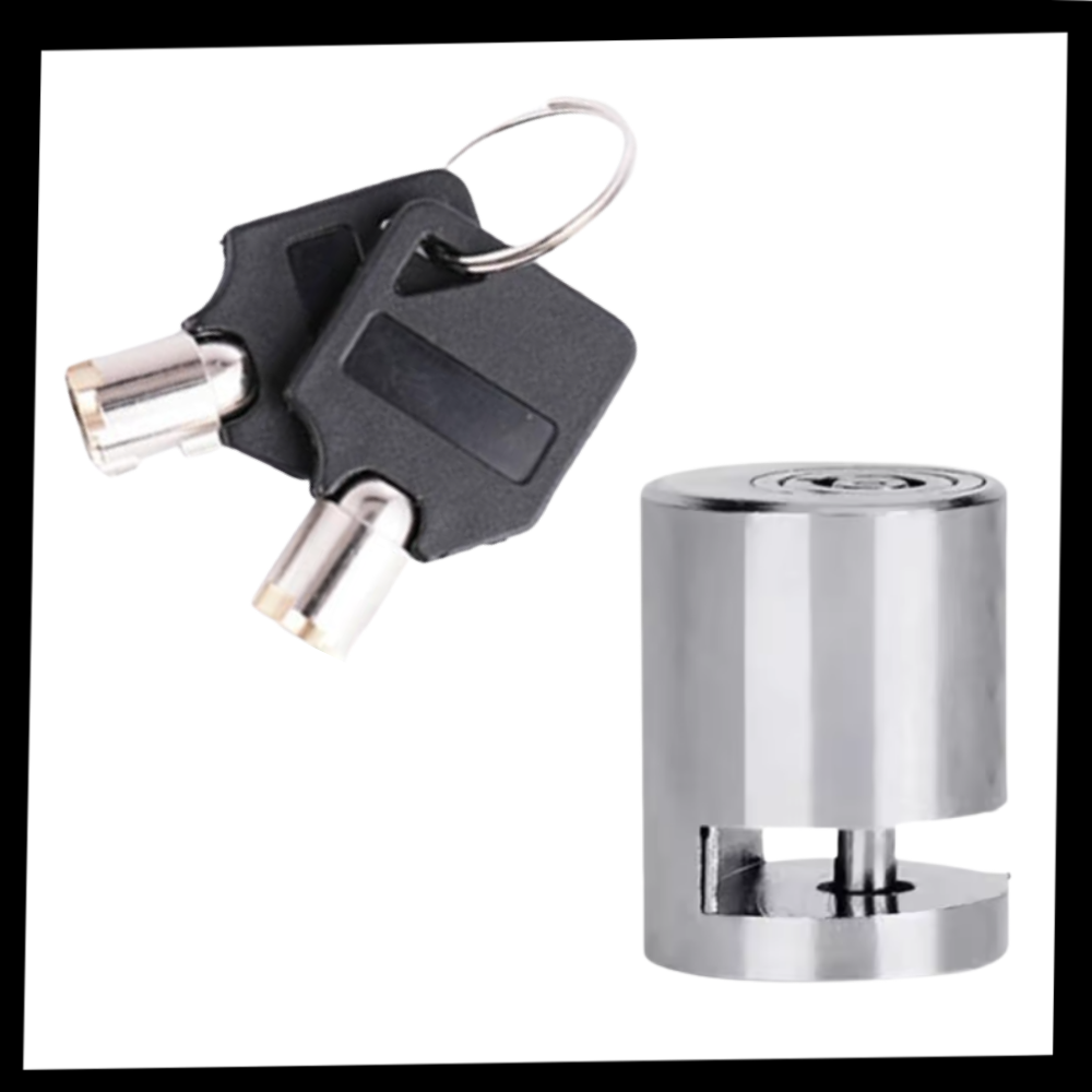 Candado antirrobo de aluminio para bicicleta - Ozerty