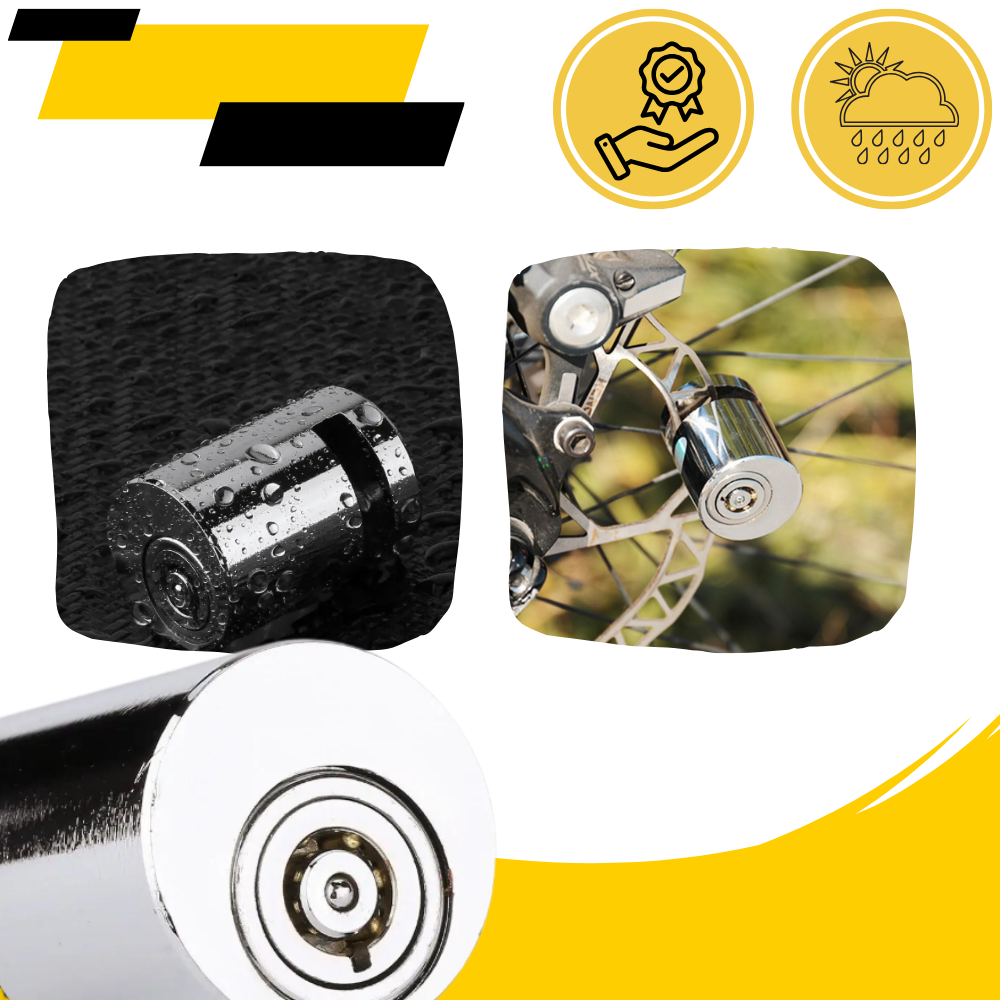 Candado antirrobo de aluminio para bicicleta - Ozerty