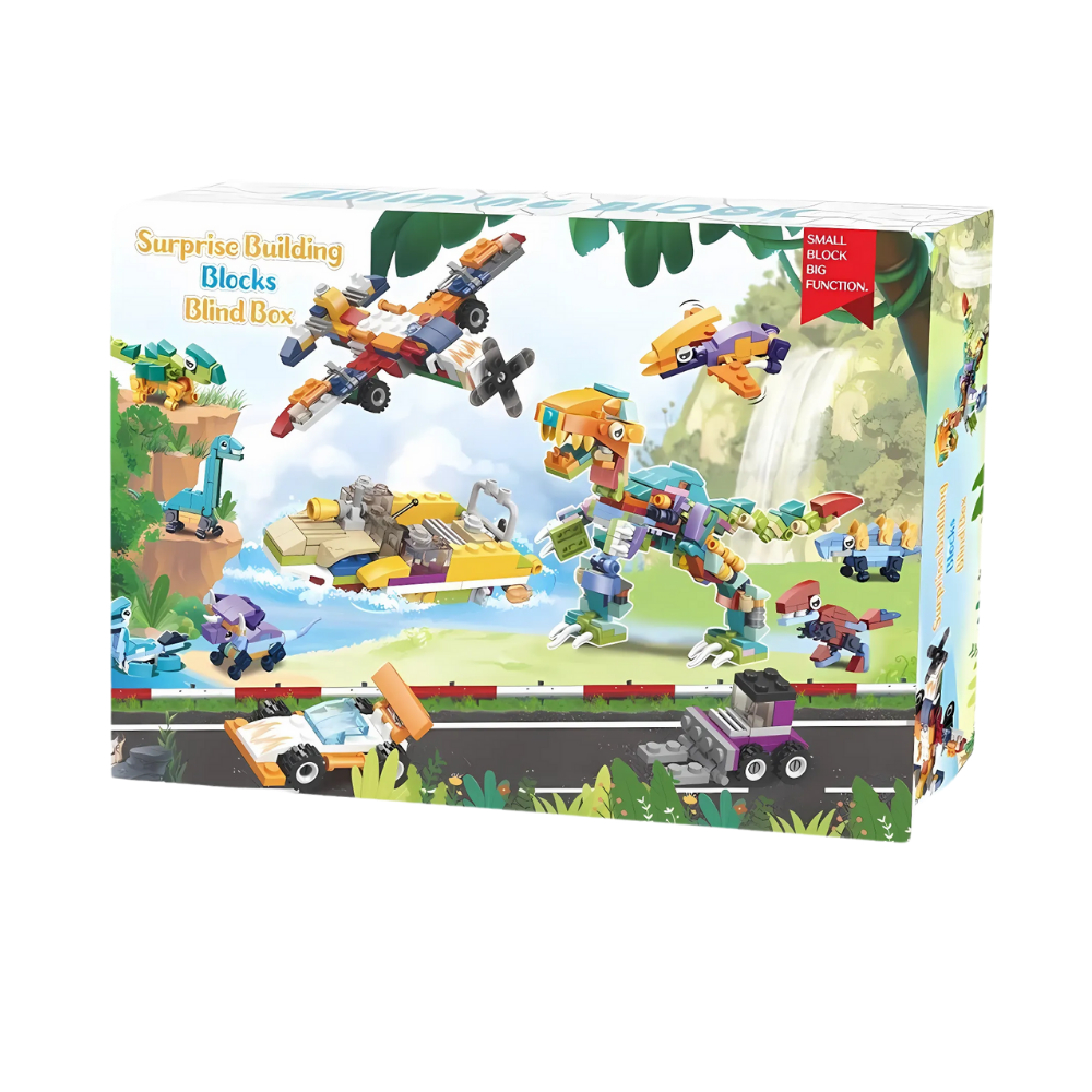 Bloques con animales de Minecraft -Bosque - Ozerty