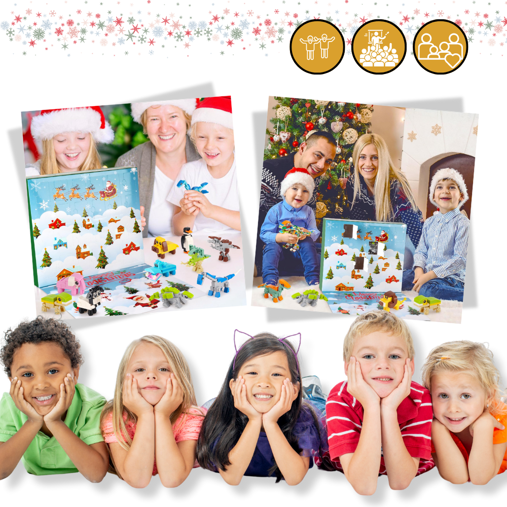 Bloques con animales de Minecraft - Ozerty