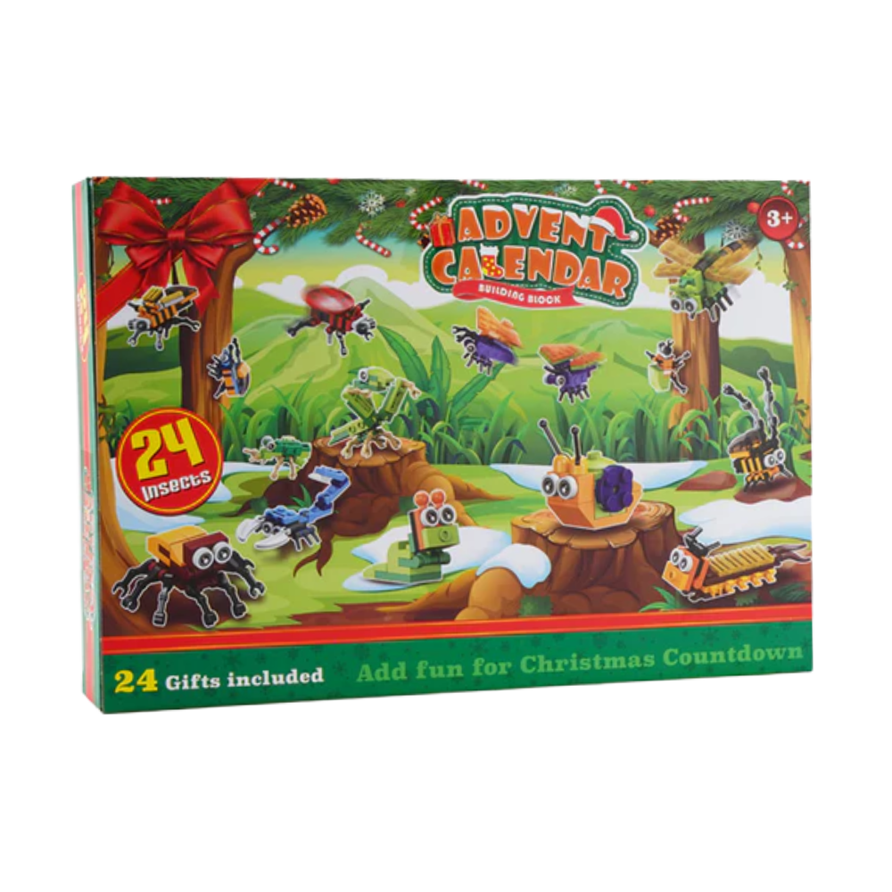 Bloques con animales de Minecraft -Insectos - Ozerty