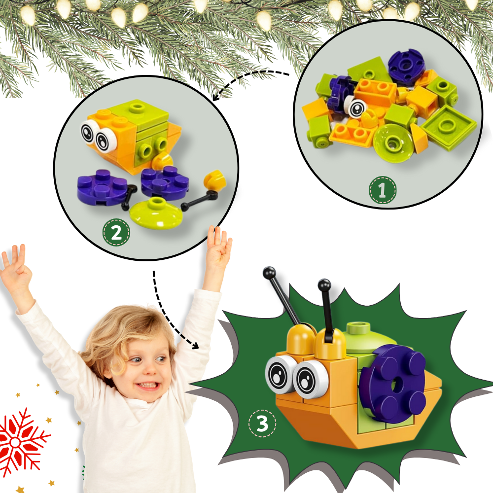 Bloques con animales de Minecraft - Ozerty