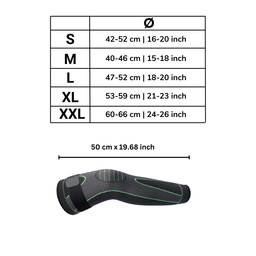 Mangas de comprensión antideslizantes
- Ozerty