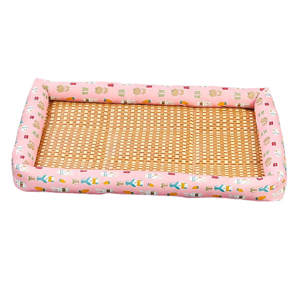 Alfombrilla antideslizante para mascotas con tecnología de refrigeración
-Rosa/SRosa/MRosa/LRosa/XLRosa/XXL - Ozerty