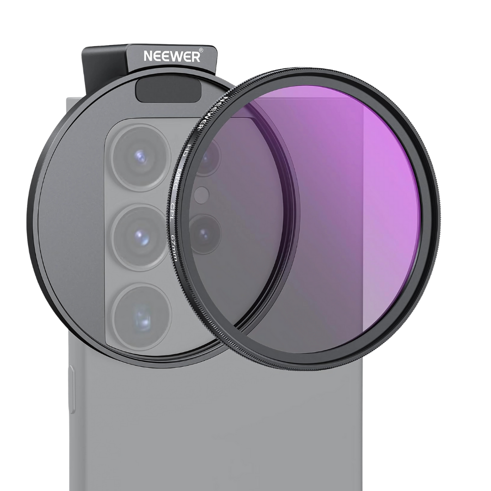 Lente con filtro acoplable para smartphone -Con rosca - Ozerty