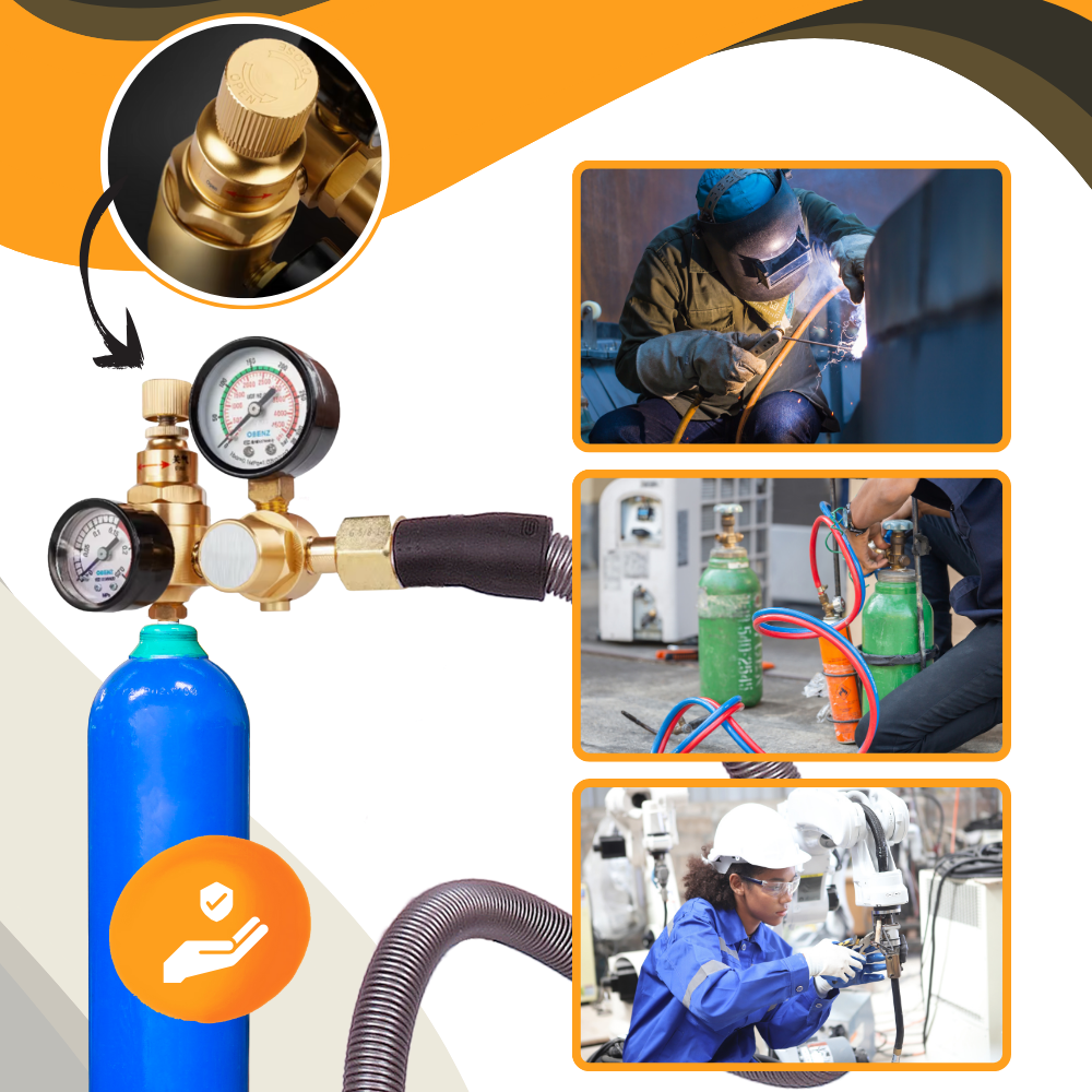 Regulador de presión de gas argón - Ozerty