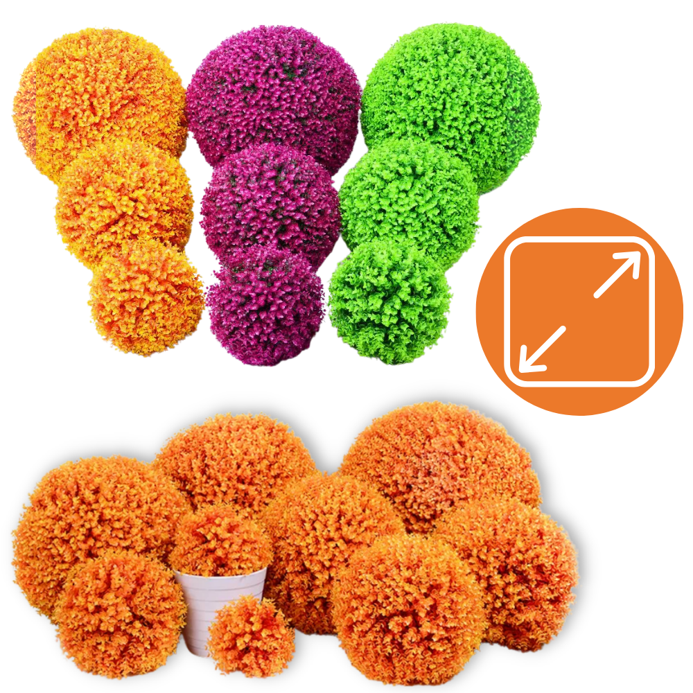 Bolas de césped ornamental artificial
- Ozerty